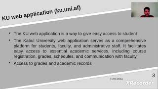 Vulnerability Assessment and Penetration Testing of Kabul University WebApp  Proposal Defense [upl. by Cloris]