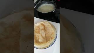 Galician Style Crepes shortvideo cooking cookingchannel food dessert filloas gallegas [upl. by Eerb]