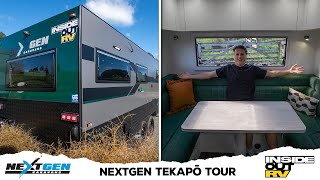 The BEST 2 Berth Caravan Layout  NextGen Tekapo [upl. by Alrad]