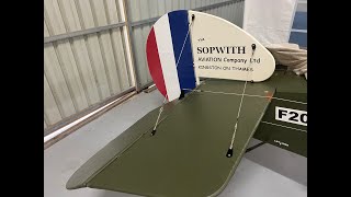 Airdrome Airplanes Sopwith Camel Bottom wing covering [upl. by Penman]