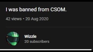 nearly everyone on csom when wizzle gets banned on csom [upl. by Eatnom]