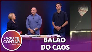 Jovem que teve moto arrastada por balão revela detalhes quotPassou levando tudoquot [upl. by Guillaume907]