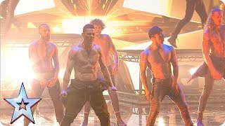 Things HOT UP with Channing Tatum and the SIZZLING stars of Magic Mike  The Final  BGT 2018 [upl. by Ker]