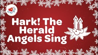 Hark The Herald Angels Sing with Lyrics  Christmas Carol [upl. by Aihseuqal894]