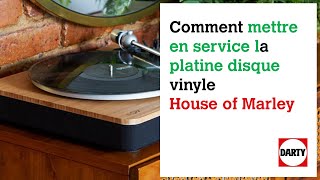 Mettre en service une platine disque vinyle House of Marley [upl. by Yesdnil]