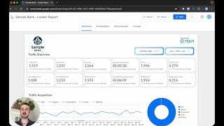 Looker Studio Report Tutorial [upl. by Nwahsav102]