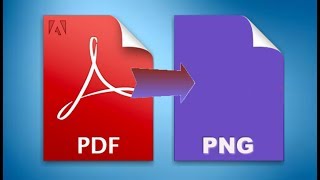 How to convert PDF to PNG Windows 10  without any software without internet [upl. by Jarid598]