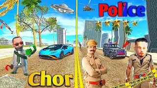 Franklin Ki Car Chori Ho Gyi  Police Ko Report Likhane Gya Tab 🤔😡 Indian bike driving game [upl. by Pik780]