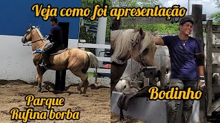 BODINHO EDUARDO SIQUEIRA ESTA CLASSIFICADO NO PARQUE RUFINA BORBA DERBY CONGRESSO DE VAQUEJADA [upl. by Labotsirc350]