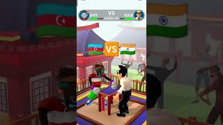 Slap competition India vs AzerbaijanHatake Gamershortsviralsgaming [upl. by Nnaeiram]