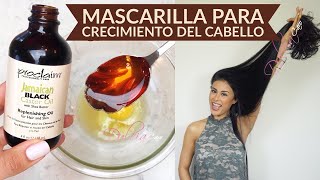 Mascarilla Para Ayudar A Crecer El Cabello Sano [upl. by Amsirhc]