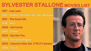 SYLVESTER STALLONE MOVIES LIST [upl. by Lamahj269]