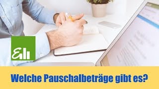 Welche Pauschalbeträge gibt es [upl. by Cohleen528]