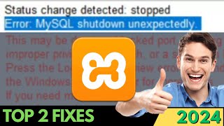 FIX XAMPP Error MySQL Shutdown Unexpectedly  Blocked Port 2024 [upl. by Detta]