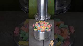 Compilation Of Best Candy Crushes With Hydraulic Press hydraulicpress crushing satisfying [upl. by Dnomhcir832]