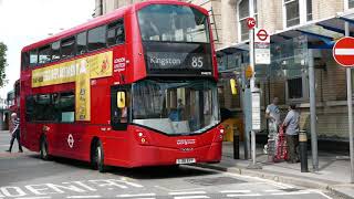 PutneyBridgeStation Buses London TFL London Buses at Putney Bridge Station 19th July 2021 [upl. by Leitao566]