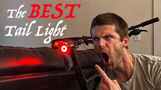 The Best Smart Bike Tail LightIn The World NkomaxEnfitnix XLite 100 [upl. by Wehttam]