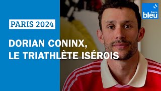 Paris 2024  Dorian Coninx triathlète quotforcément mon objectif cest davoir une médaillequot [upl. by Rambert884]