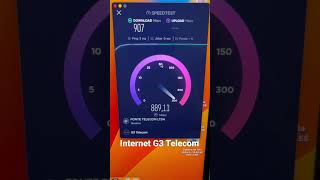 Internet 1 Giga G3 telecom em Batalha Piauí speedtest provedorlocal internet [upl. by Hgielhsa]