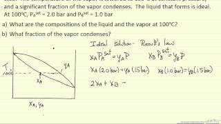 Binary Vapor Partial Condensation [upl. by Rellim]