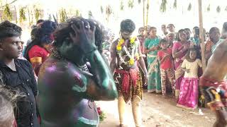 Kulasai mutharamman dasara videosthasara moolakkarai 2018 kali attam New [upl. by Bandur]