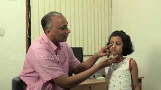 Lacrimal Massage  How to stop watering from childs eyes [upl. by Viveca]