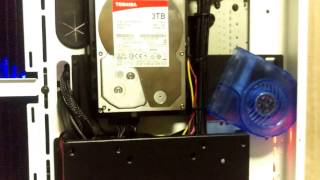 Thermaltake Core P3  P5 Rear Fan Mod [upl. by Assirem]