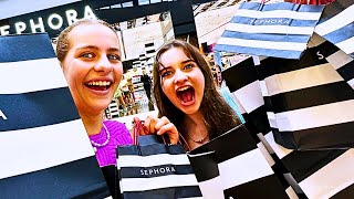 SURPRISING HER WITH 1000 SEPHORA SHOPPING SPREE wNorris Nuts [upl. by Alad]