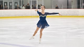 Adult PreBronze Freeskate  Florida Open 2024  2nd place  Mary Puart [upl. by Lattonia]