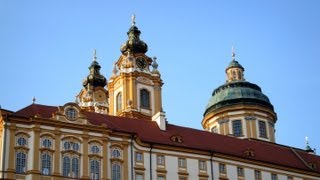 Travel Austria  Melk and Melk Abbey [upl. by Beshore]