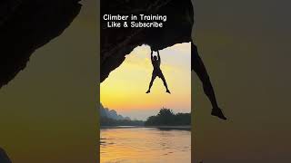 Climber in Training climbinglovers adventuresport climbing shortsfeeds ytshorts [upl. by Calbert]