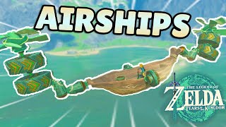 Fun Airship Builds TOTK [upl. by Adnole]