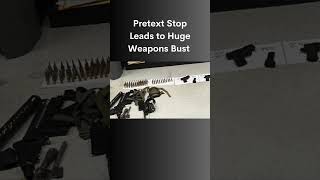 Pretext Stop Leads to Huge Weapons [upl. by Helbona]