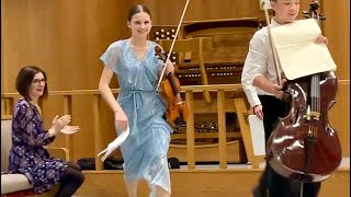 Masterclass amp Final Concert of 14 year old Karolina Protsenko  The Mendelssohn Piano Trio [upl. by Iasi]