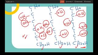 Monosaccharides 1 Stereoisomers  D and L isomerism of glucose and epimers of glucose [upl. by Ailaro]