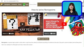 Whats a Nonogram A Tutorial Created by Anton in Ukraine [upl. by Alison859]