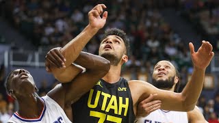 Ömer Yurtseven Utah Jazz’le İlk Maçına Çıktı  NBA Preseason [upl. by Libby343]