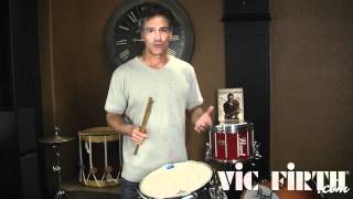 Vic Firth Rudiment Lessons Single Stroke Roll [upl. by Hagerman]