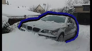 Bmw Xdrive in snow [upl. by Powers]