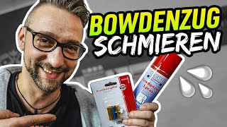 So schmierst du DEINE Bowdenzüge [upl. by Aridni61]