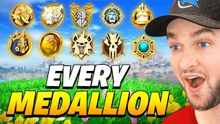 Evolution of ALL Fortnite Medallions [upl. by Jacinta503]