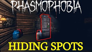 New Hiding Spots in Grafton Farmhouse  Phasmophobia [upl. by Haidabej]