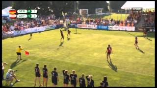 Faustball WM Damen 2014 Finale [upl. by Bickart]