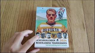 Scheurkalender 2024  Nederlandse tourrenners [upl. by Akinwahs893]