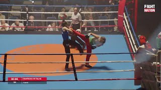 Alexandra Dimitrova vs Yasmine Talha [upl. by Hamlani]