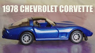 Unpacking  1978 Chevrolrt Corvette Maisto [upl. by Niala114]