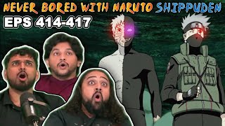 Obito amp Kakashi vs MADARA Naruto Shippuden REACTION 414417 [upl. by Odnesor]