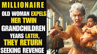 The Wealthy Old Woman Expels Her Twin Grandchildren Years Later They Return Seeking Revenge [upl. by Debbie]