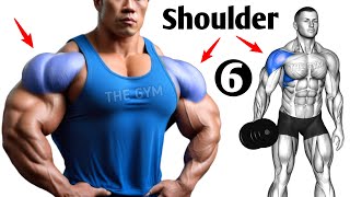 6 Huge Shoulder Workout At Gym  Build Massive Shoulders [upl. by Koosis]