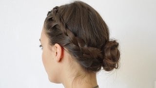 Tuto Coiffure  Tresse et Chignon [upl. by Ursa]